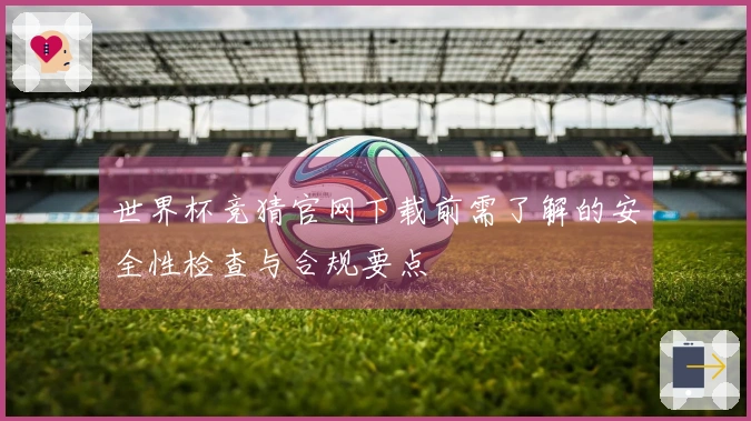 世界杯竞猜官网下载前需了解的安全性检查与合规要点