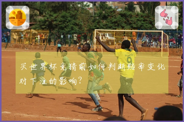 买世界杯竞猜前如何判断赔率变化对下注的影响？