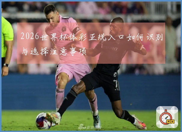 2026世界杯体彩正规入口如何识别与选择注意事项