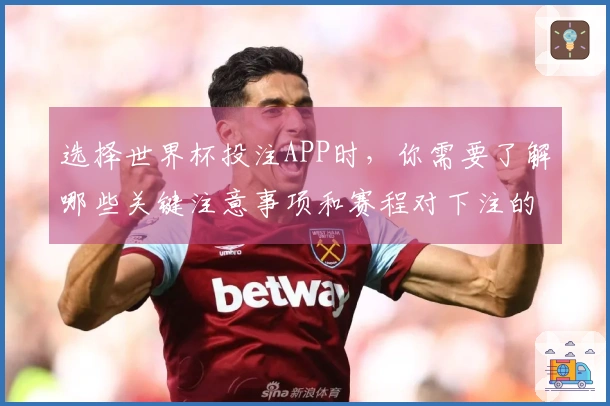 选择世界杯投注APP时，你需要了解哪些关键注意事项和赛程对下注的影响？