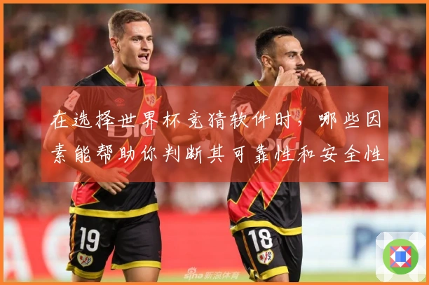 在选择世界杯竞猜软件时，哪些因素能帮助你判断其可靠性和安全性？